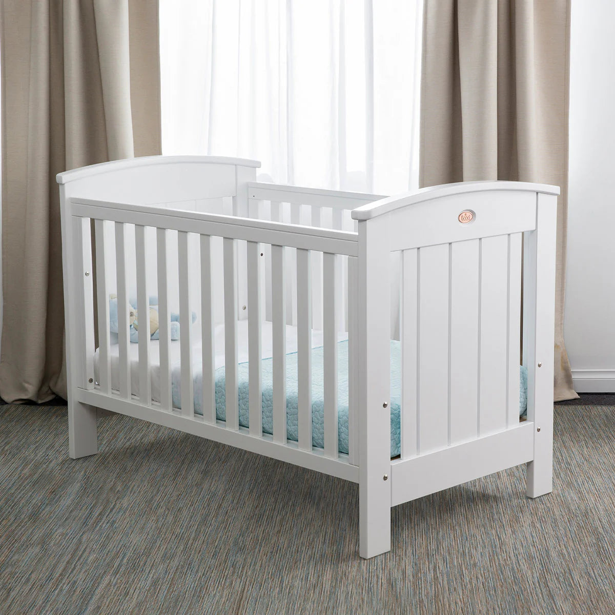 Boori - Casa Baby Cot_Barley White